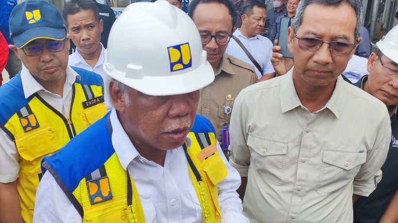 Menteri Basuki: Proyek Normalisasi Ciliwung Mangkrak 6 Tahun