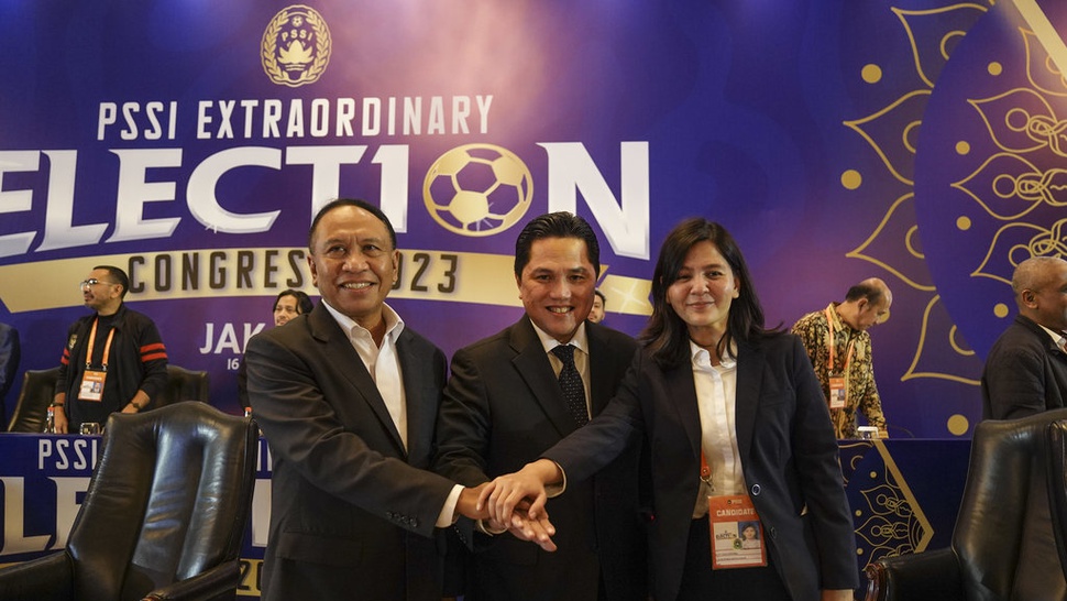 Susunan Komite Eksekutif PSSI 2023-2027 Hasil KLB di Jakarta
