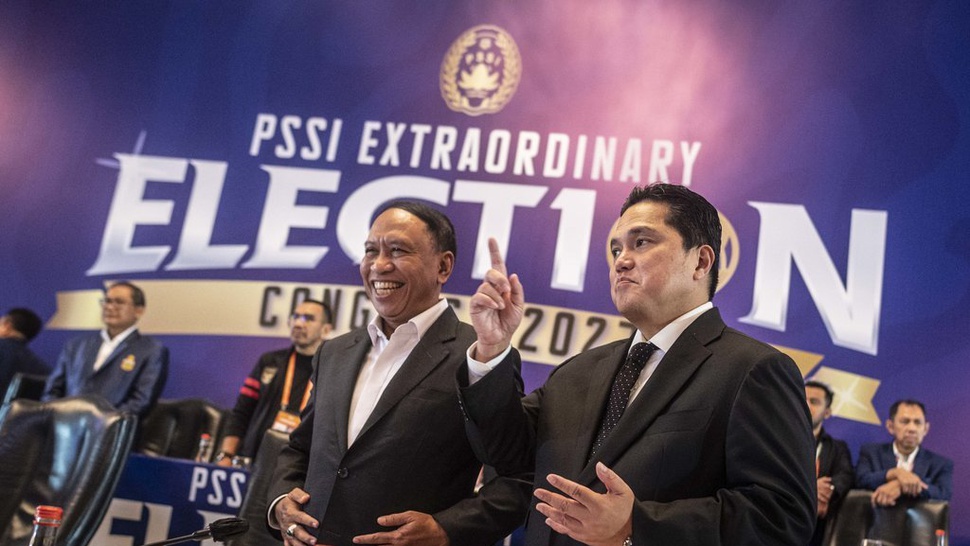 Menimbang Untung Rugi Dua Menteri Erick-Amali Jadi Pimpinan PSSI