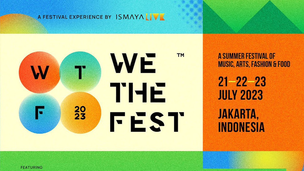 We The Fest 2023: Jadwal, Line Up, dan Harga Tiketnya