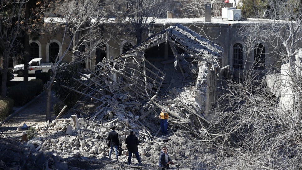 Kronologi Serangan Udara Israel Bunuh 5 Orang di Damaskus Suriah