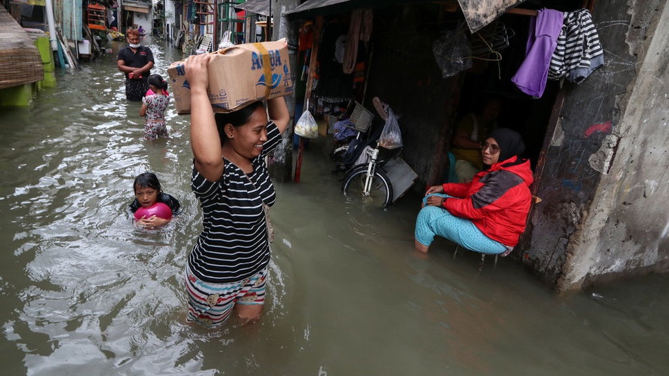 BPBD DKI: 9 RT Terdampak Banjir akibat Hujan Deras Jakarta