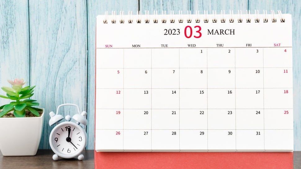 Tanggal Merah Maret 2023, Daftar Hari Libur dan Cuti Bersama