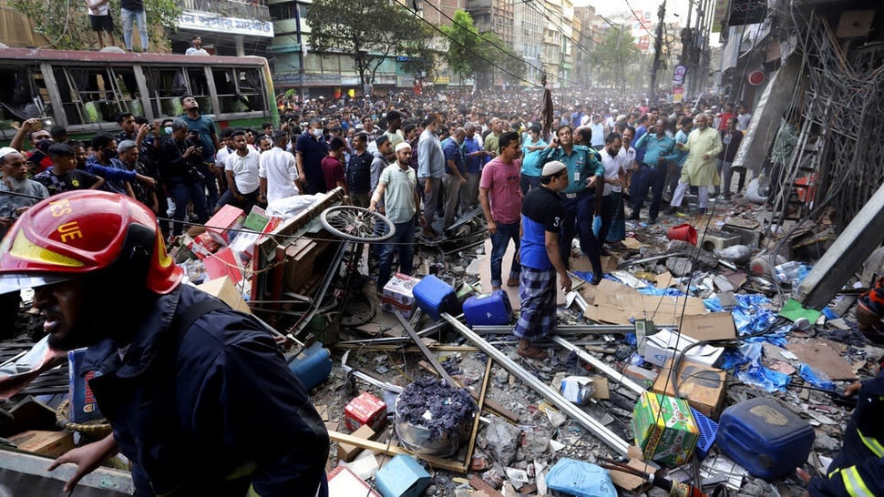 Fakta-fakta Gedung Meledak di Bangladesh yang Tewaskan 17 Orang