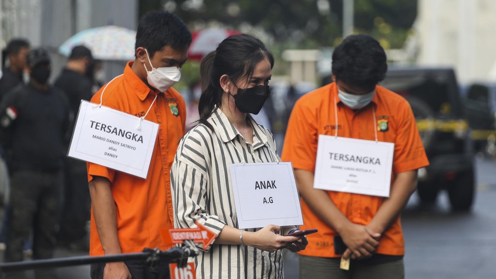 Polda Metro Jaya Perpanjang Masa Penahanan Mario Dandy Dkk