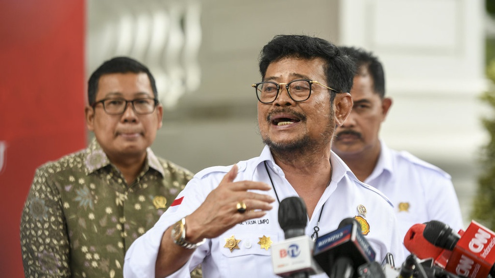 KPK Selidiki Korupsi Diduga Seret Nama Mentan Syahrul Yasin