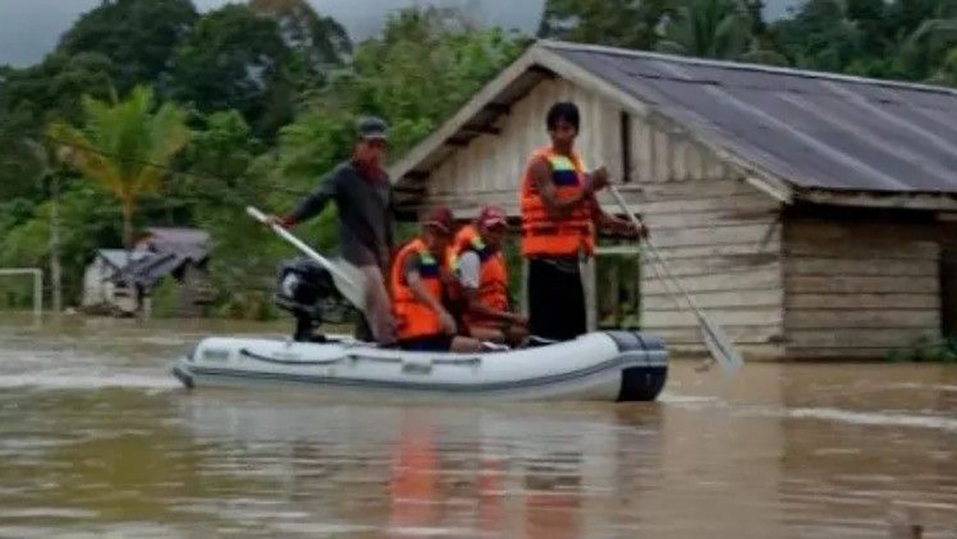 Kondisi Terkini Banjir di Paser Kaltim: 15 Desa Terendam Air
