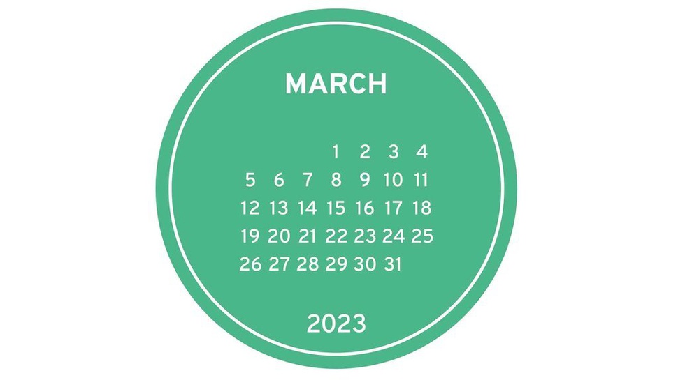 Kalender Hari Ini, Jumat Wage 24 Maret 2023 & Peristiwa Penting