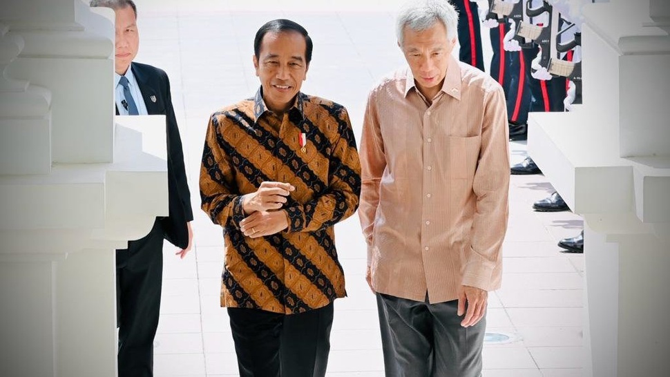 Jokowi Temui PM Singapura Lee Hsien Loong Bahas Investasi di IKN
