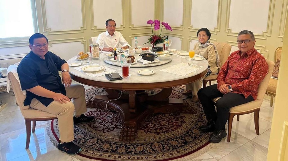 PDIP: Jokowi & Megawati Sudah Bahas Cawapres Ganjar di Istana