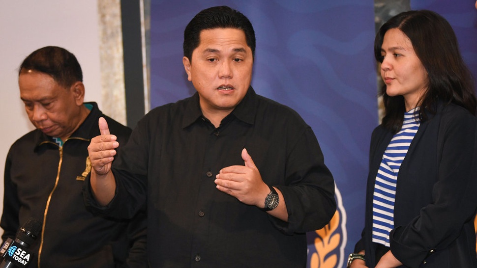 Ketum PSSI Erick Thohir akan Lapor Jokowi soal Sanksi FIFA