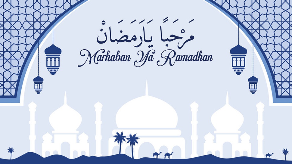 Daftar Ucapan Marhaban Ya Ramadhan 1444 H dengan Tulisan Indah