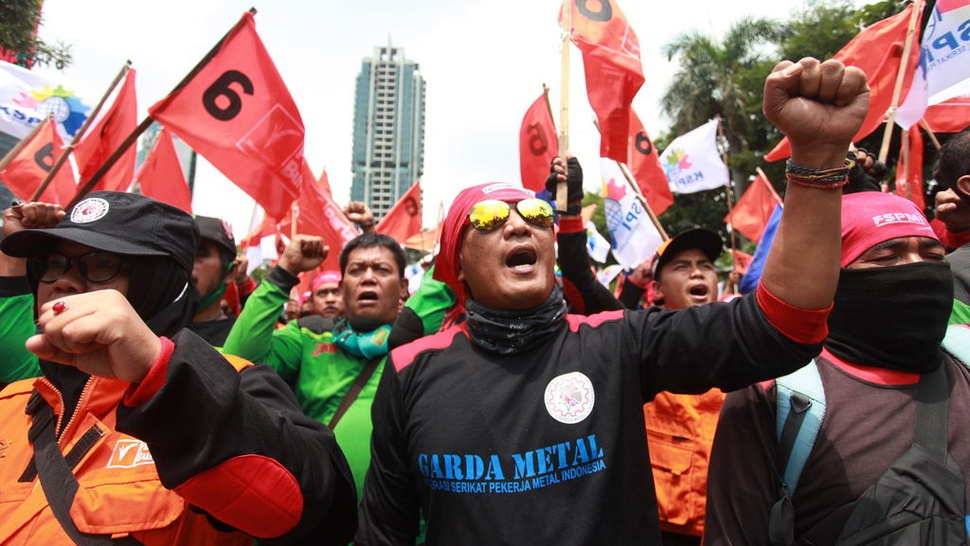 Protes UU Cipta Kerja, Jutaan Buruh Bakal Mogok Kerja Nasional