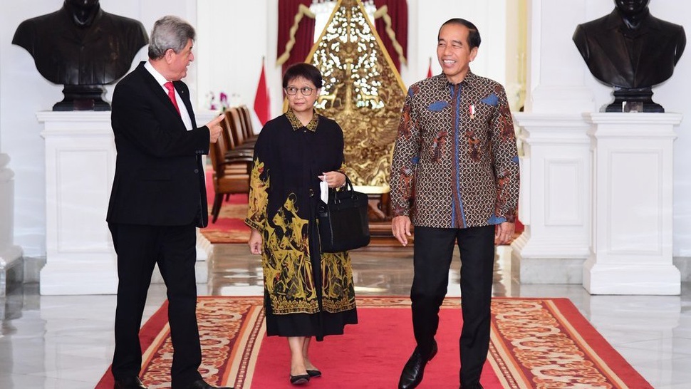 Dubes Palestina Bertemu Jokowi di Istana Negara, Bahas Apa?