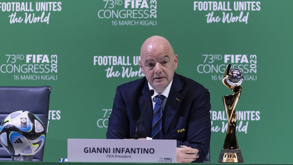 Profil Gianni Infantino, Presiden Fifa yang Dilobi Erick Thohir