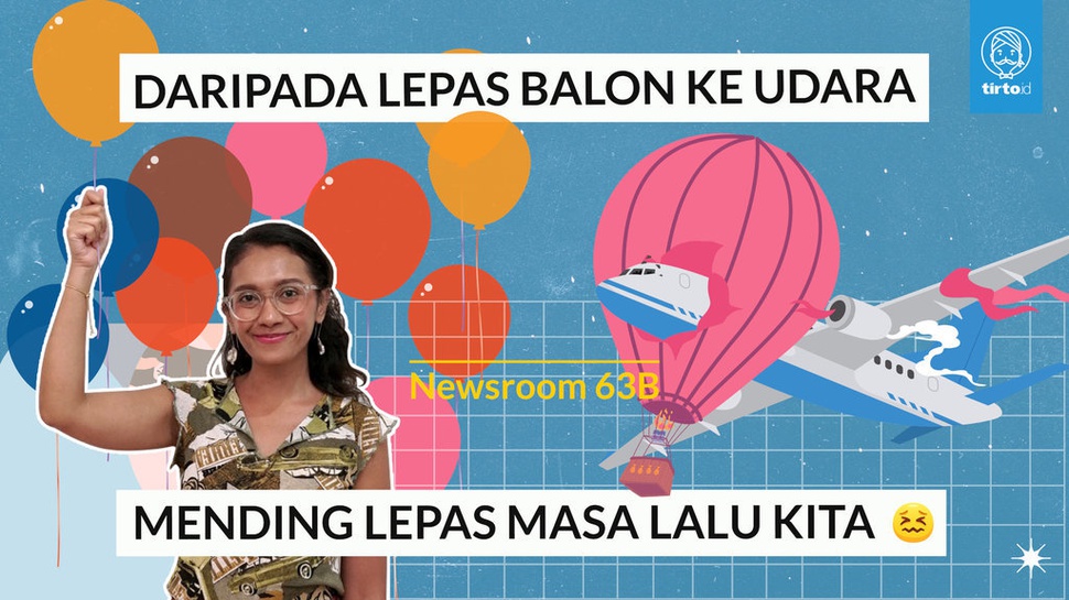 Menggugat Tradisi Lepas Balon ke Udara, Ini Bahayanya!