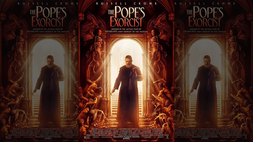 Jadwal Tayang Film The Pope's Exorcist di Bioskop Indonesia