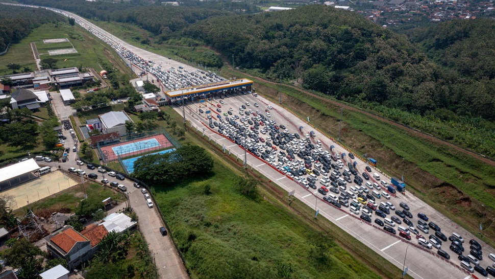 Jasamarga: Kendaraan ke Jakarta melalui GT Cikampek naik 217,4%