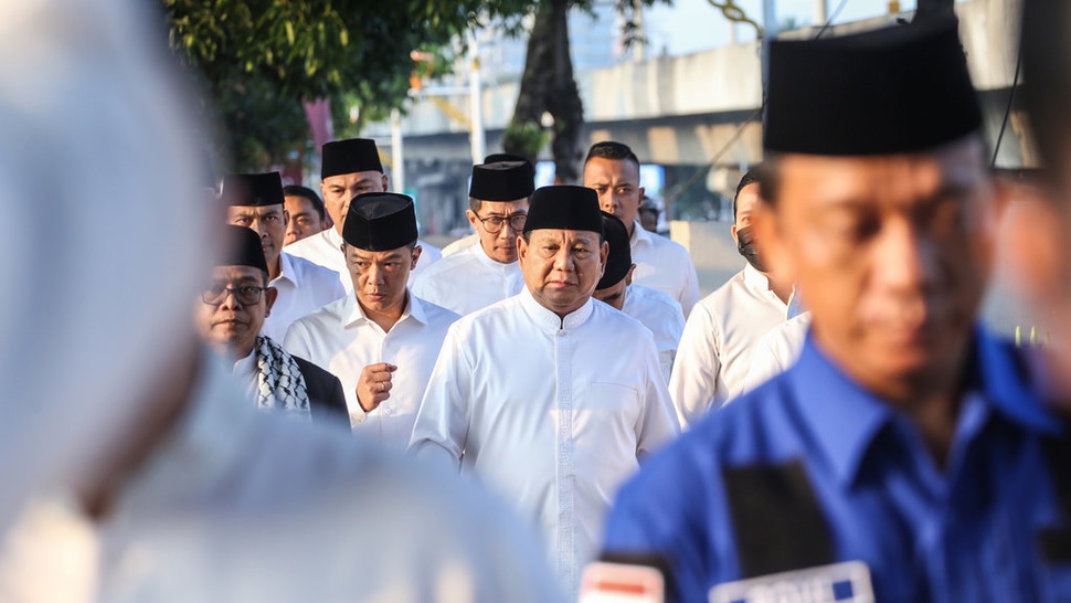 Momen Lebaran, Prabowo Silaturahmi ke Purnawirawan TNI
