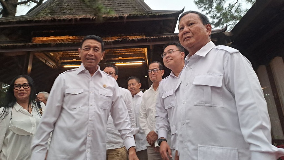 Wiranto Dukung Prabowo jadi Capres di Pilpres 2024