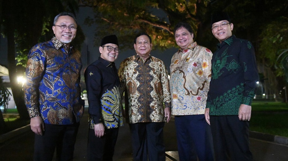 Ada Apa di Balik Pertemuan Enam Ketum Parpol & Jokowi di Istana?