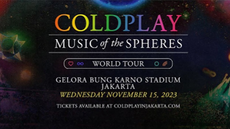 Link Beli Tiket Coldplay Jakarta Hari Ini 19 Mei 2023