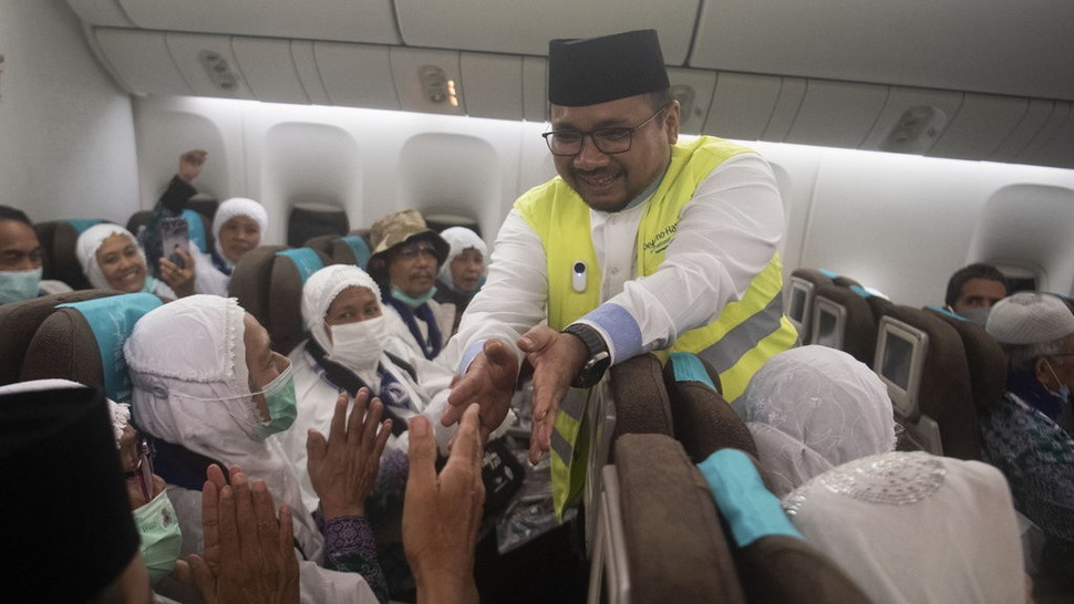 Lepas Keberangkatan Jemaah Haji 2023, Menag Imbau Jaga Kesehatan