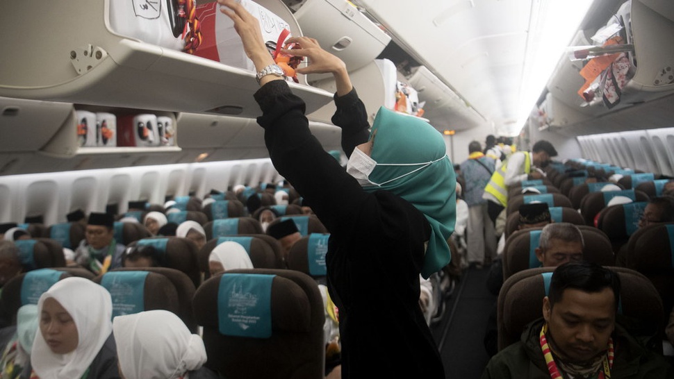 Awali Musim Haji 2023, Garuda Berangkatkan 1.932 Jemaah ke Saudi