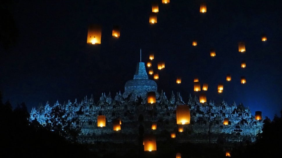 Rangkaian Acara Waisak 2024 di Candi Borobudur