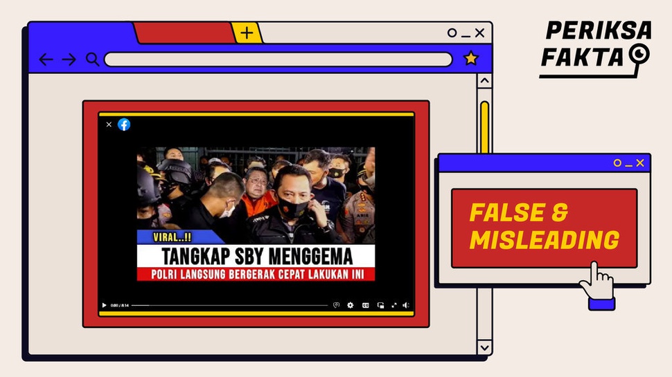 Polri Tangkap SBY Buntut Kegaduhan di MK, Benarkah?