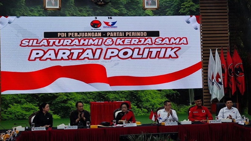 Hasto: Kerja Sama Rajawali Perindo dengan Banteng PDIP Sempurna