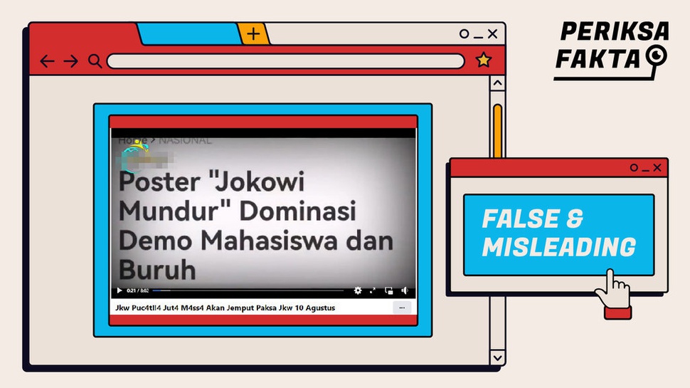 4 Juta Massa akan Jemput Paksa Jokowi pada 10 Agustus, Benarkah?
