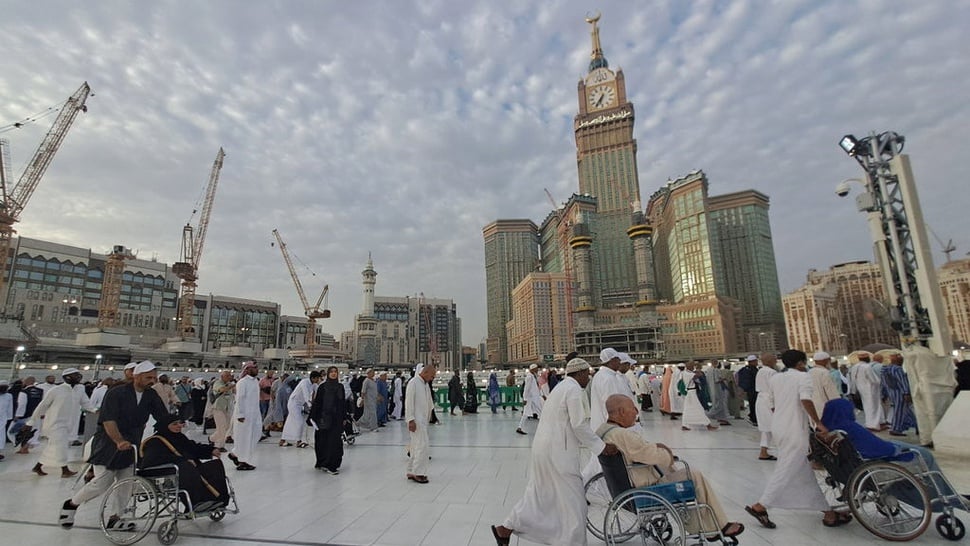 Kloter Pertama Jemaah Haji Indonesia Tiba di Makkah
