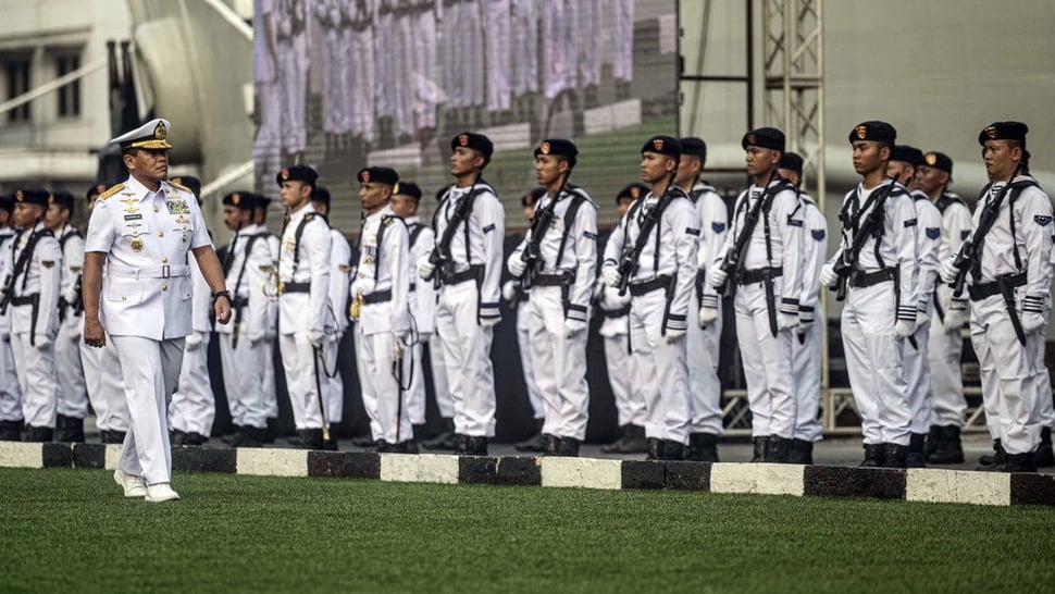 Urutan Pangkat TNI AL dan Gaji dari Terendah Sampai Tertinggi