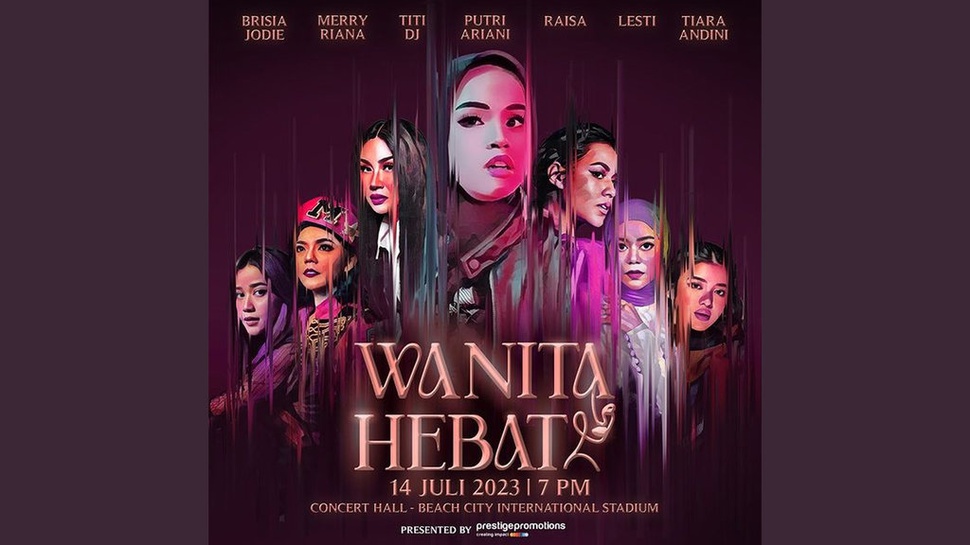 Link Tiket Konser Wanita Hebat 2023 di Jakarta & Daftar Line Up
