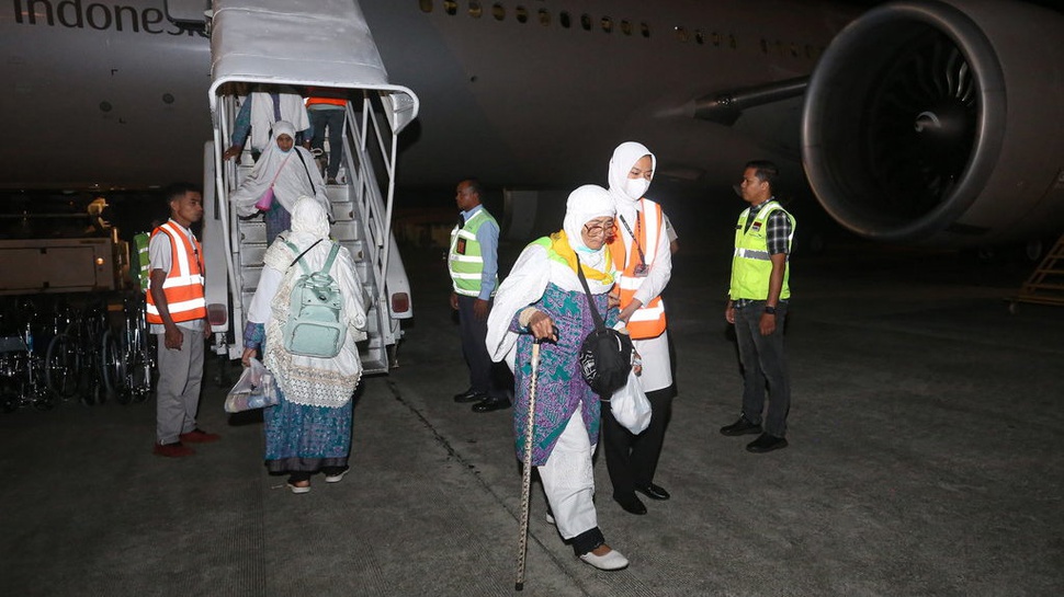 6.592 Jemaah Haji dari 17 Kloter Pulang ke Indonesia Hari Ini