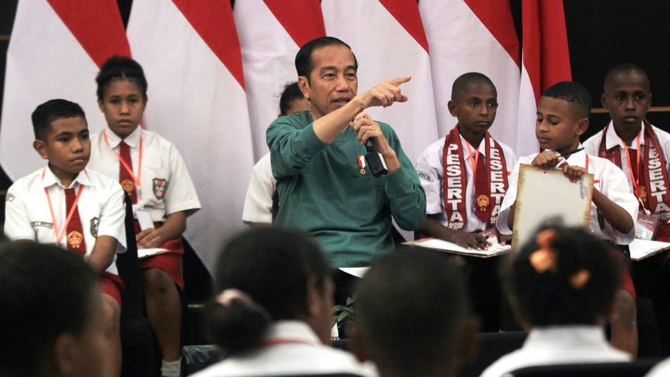 Jokowi Tak Merasakan Gempa saat Makan Siang di Jayapura