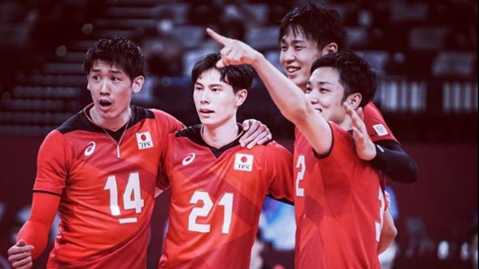 Daftar Pemain Jepang VNL Putra 2023, Nomor, Posisi, & Tinggi