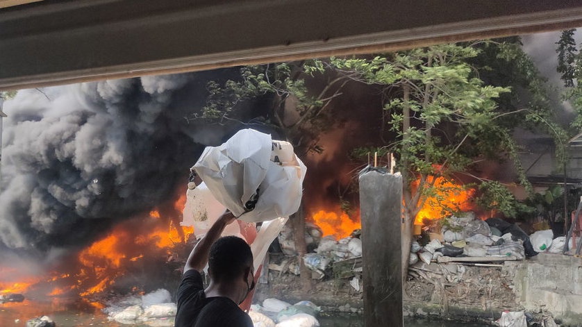 Rumah Kebakaran di Tugu Selatan Jakut, 70 Personel Dikerahkan