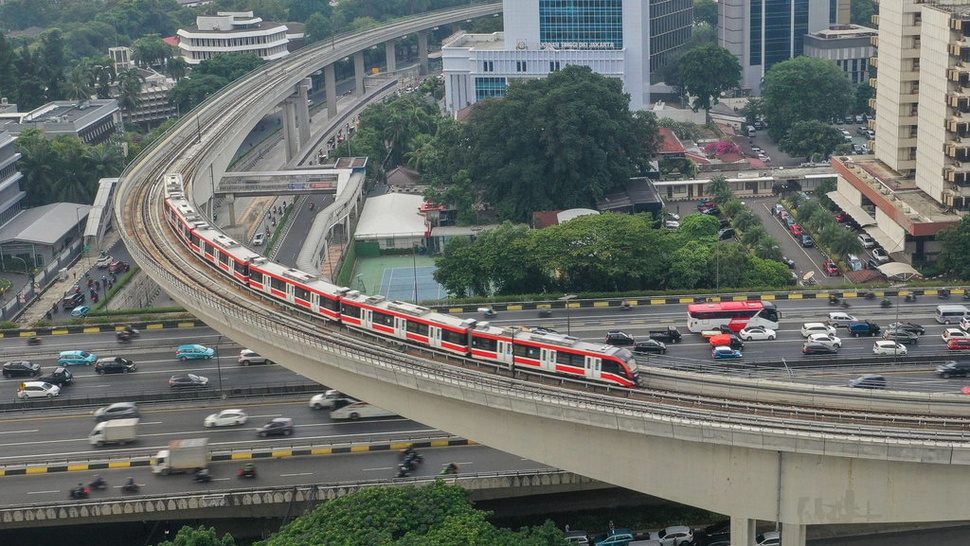Jokowi Minta Setop Sengaja Cari Kesalahan Proyek LRT Jabodebek