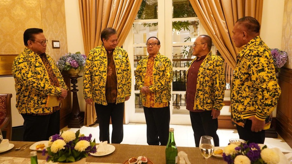 Golkar Undang Jokowi & Ketum Parpol KIM di Acara HUT ke-59
