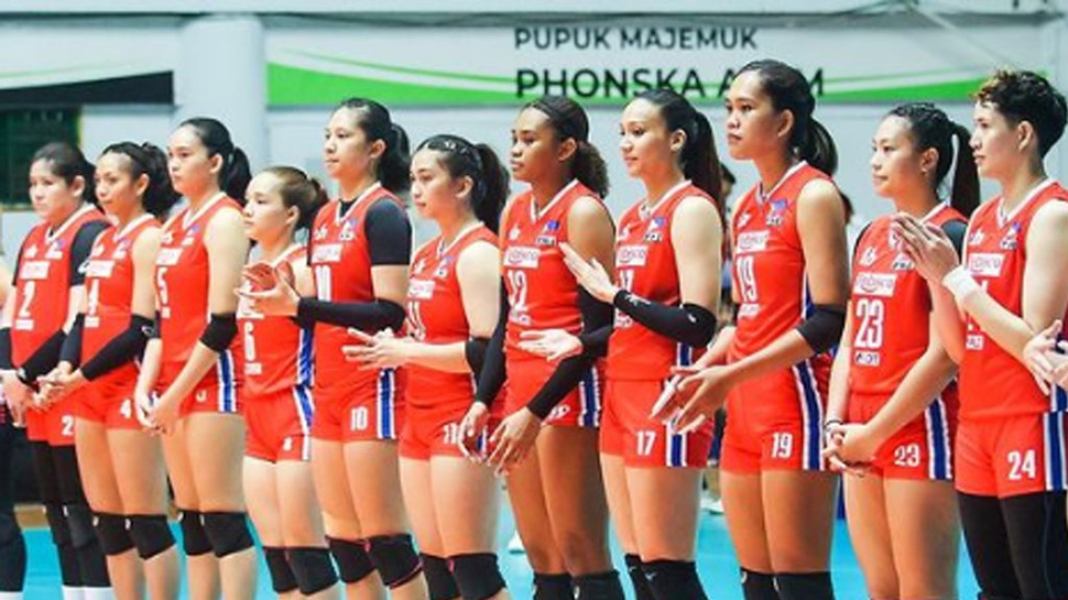 Jadwal Voli Putri SEA V League 2023 Thailand vs Filipina di Moji