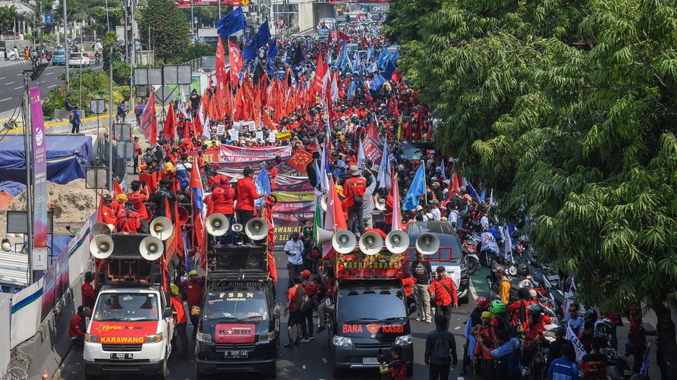 Polda Metro Jaya Kerahkan 6.520 Personel Amankan Demo Buruh