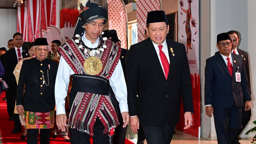 Baju Adat yang Dipakai Jokowi di Sidang Tahunan MPR 2019-2023