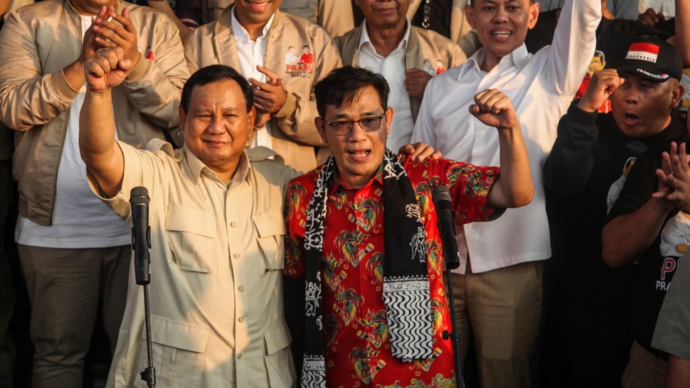 Budiman Sudjatmiko Resmi Dukung Prabowo & Bentuk Relawan Prabu