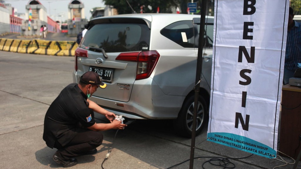 Sanksi Tilang Uji Emisi di DKI Jakarta Mulai 1 September 2023