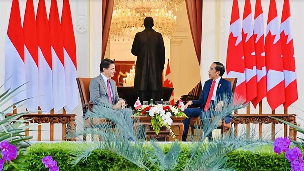 Jokowi Bertemu PM Kanada Bahas soal IKN-Sertifikasi Halal