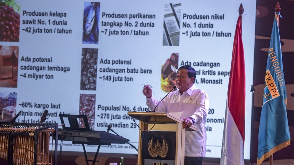 Prabowo Ungkap Strategi Prioritas Wujudkan Indonesia Emas 2024