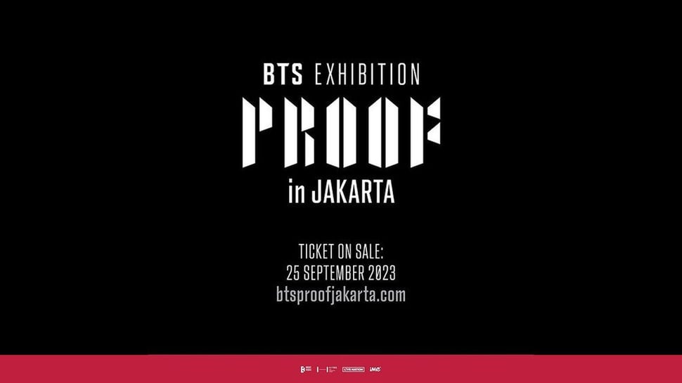 Link Tiket BTS Exhibition Proof in Jakarta 2023 dan Cara Beli