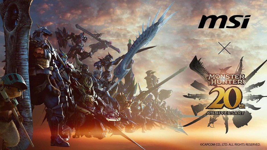 MSI Buat Gaming Edisi Terbatas di Perayaan Monster Hunter ke-20